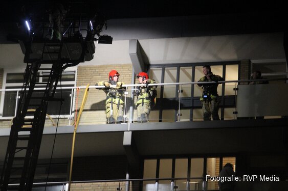 Flinke brand in appartementencomplex in Krommenie