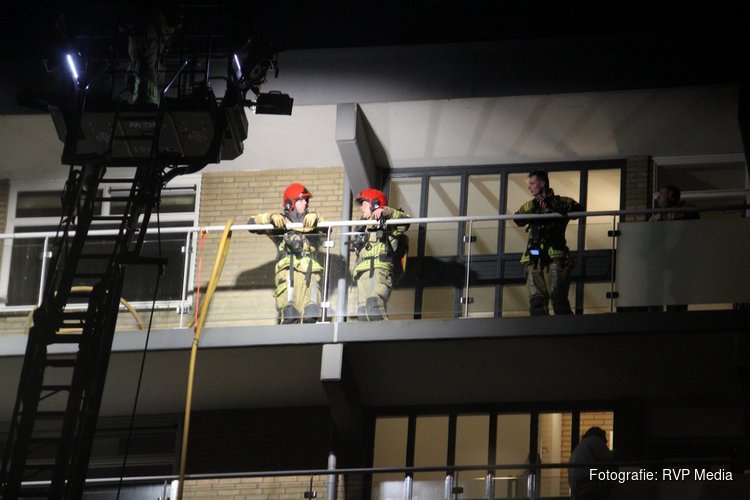 Flinke brand in appartementencomplex in Krommenie