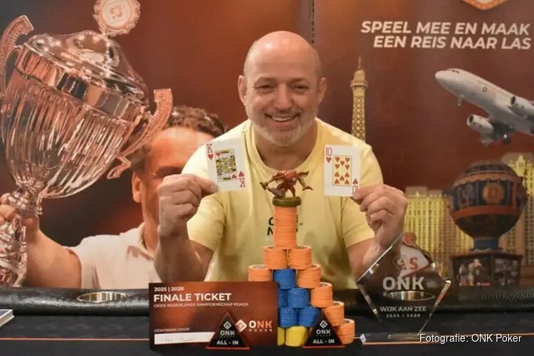 Terry uit Assendelft kwalificeert zich voor finale ONK Poker in Wijk aan Zee!