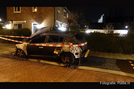 Getuigen gezocht van autobrand aan Kepplerstraat