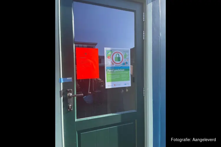 Pandsluiting aan het Hanepad vanwege illegale prostitutie