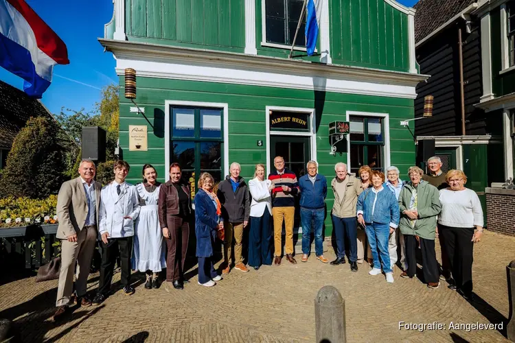 Museumwinkel Albert Heijn op de Zaanse Schans feestelijk heropend