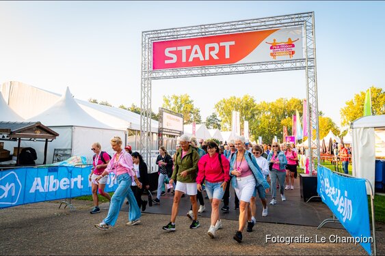 Dam tot Dam Wandeltocht voor Pink Ribbon introduceert nieuwe Stap voor Stap Route van 5 km