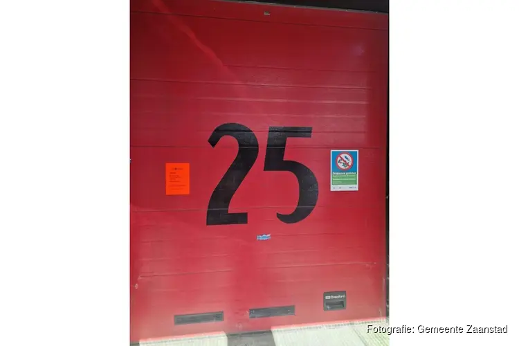 Sluiting opslagboxen in Wormerveer na controle met speurhond