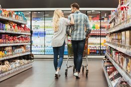 Supermarkten in Zaandam