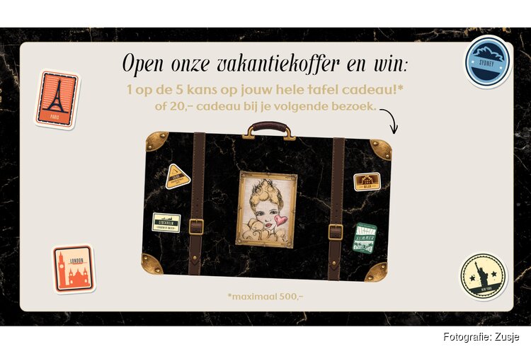 Koffers uitgepakt? Bij Zusje begint de nazomer met een verrassing