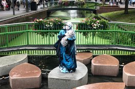 Zaandam staat dit weekend vol levende standbeelden