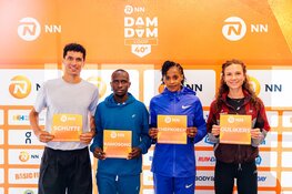 Topatleten klaar voor recordjacht tijdens 40e NN Dam tot Damloop