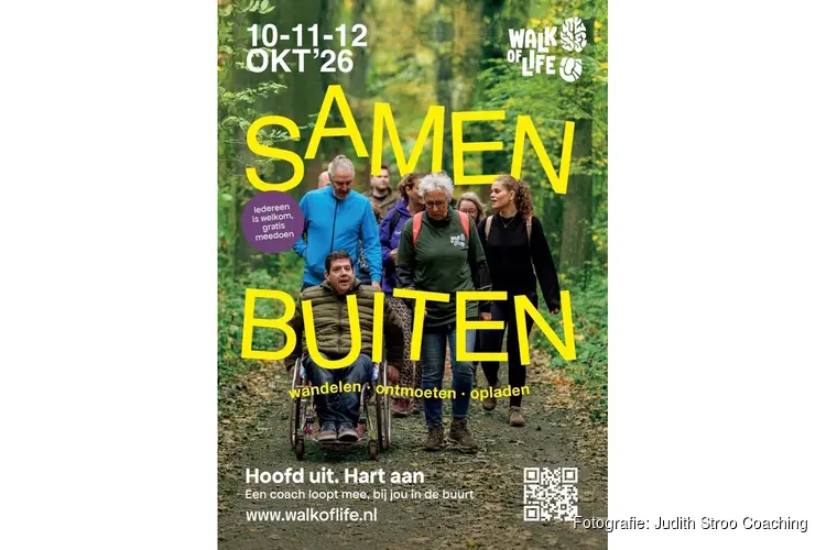 Samen buiten in Zaanstad: drie dagen samen oplopen voor mentale gezondheid