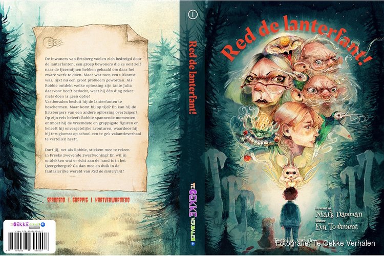Zaans jeugdboek Red de lanterfant! opgenomen in bibliotheekcollecties