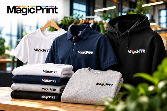 Bedrijfskleding bedrukken? Ontdek de 10-stuksactie van Magic Print