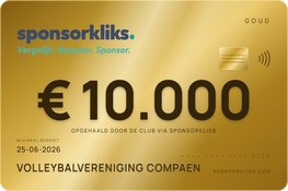 VV Compaen Oostzaan klikt Gouden SponsorKliks banner