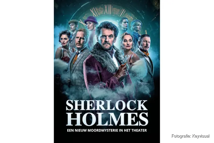 Mark Rietman, Ferdi Stofmeel, Fockeline Ouwerkerk en Peggy Vrijens spelen hoofdrol in Sherlock Holmes