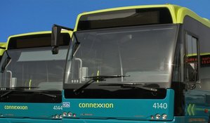 Busvervoer donderdag in Zaandam plat door staking