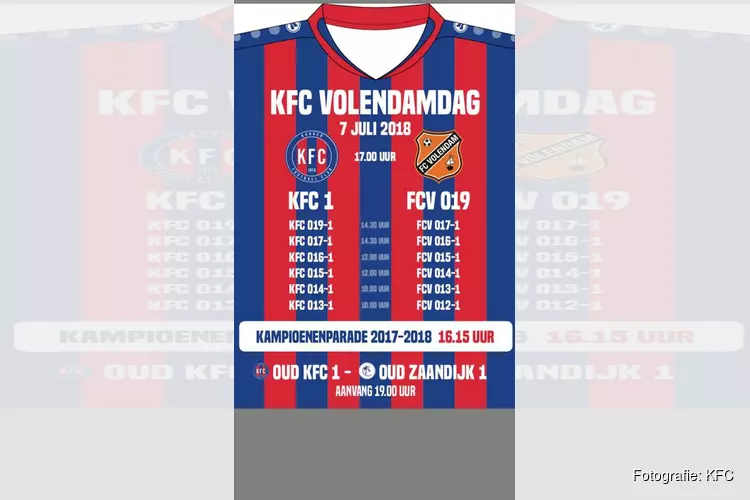 KFC-Volendamdag 7 juli