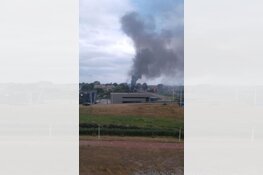 Camper brandt uit in Westzaan