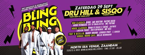 BLINGBLING XL met Dru Hill & SisQo in North Sea Venue