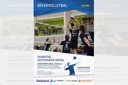 Bekerwedstrijd Zaanstad-Orion op zondag in De Koog